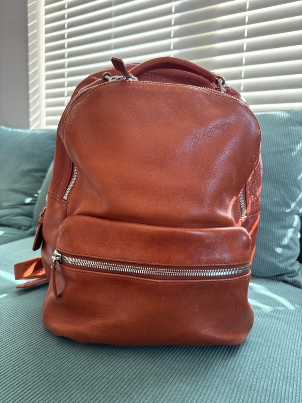 Shinola Runwell Backpack - Men's Leather - Tan